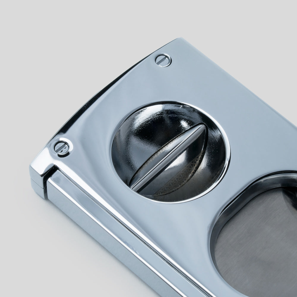 Double Blade Cigar Cutter Chrome | S.T. Dupont Accessory | Cigar Cutter | Migratory HK | 雪茄香港 | Cigar HK