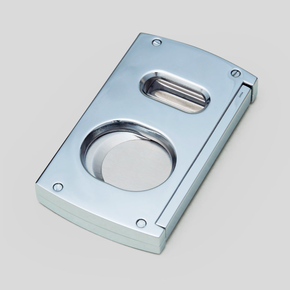 Double Blade Cigar Cutter Chrome | S.T. Dupont Accessory | Cigar Cutter | Migratory HK | 雪茄香港 | Cigar HK
