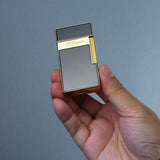 Li Biggy Diamond Black Lacquer / Golden Cigar Lighter | S.T. Dupont Accessory | Cigar Lighter | Migratory HK | 雪茄香港 | Cigar HK