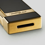 Li Biggy Diamond Black Lacquer / Golden Cigar Lighter | S.T. Dupont Accessory | Cigar Lighter | Migratory HK | 雪茄香港 | Cigar HK