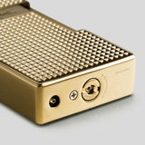 Li Biggy Diamond Head Golden Cigar Lighter | S.T. Dupont Accessory | Cigar Lighter | Migratory HK | 雪茄香港 | Cigar HK