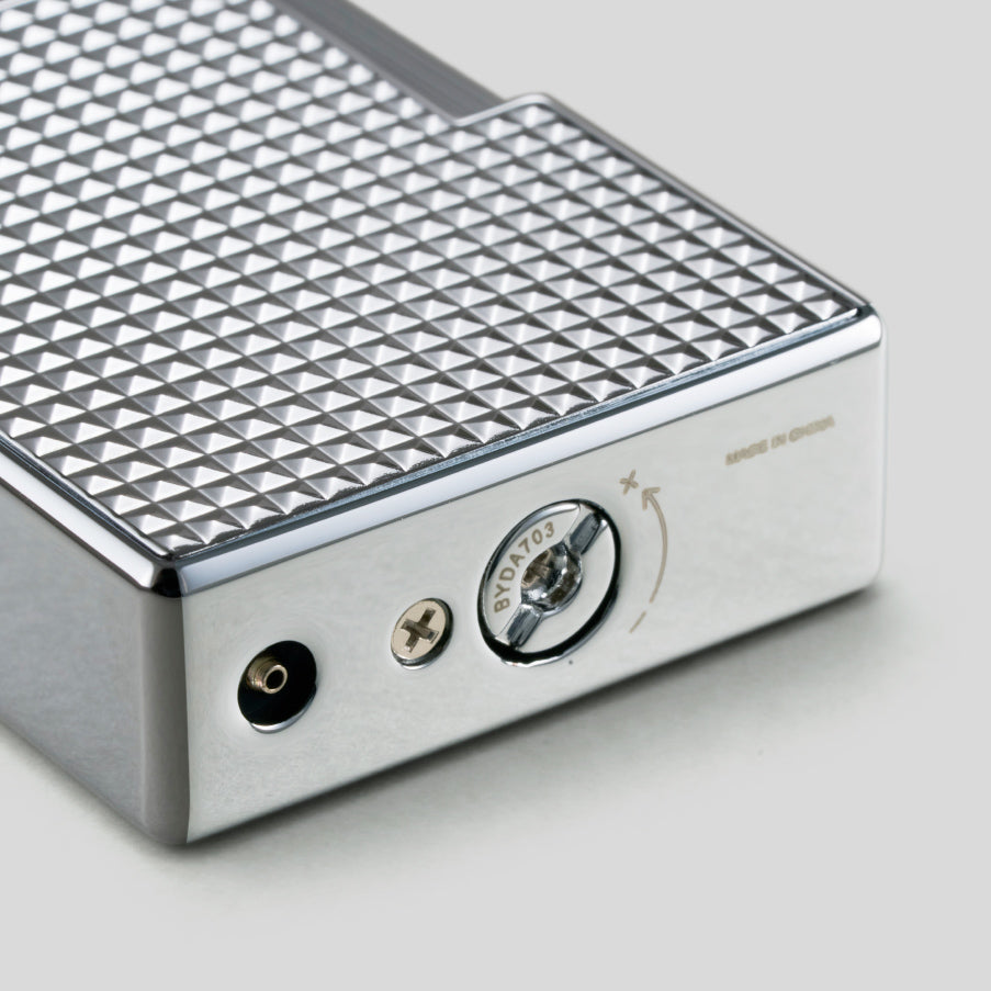 Li Biggy Diamond Head Chrome Cigar Lighter | S.T. Dupont Accessory | Cigar Lighter | Migratory HK | 雪茄香港 | Cigar HK