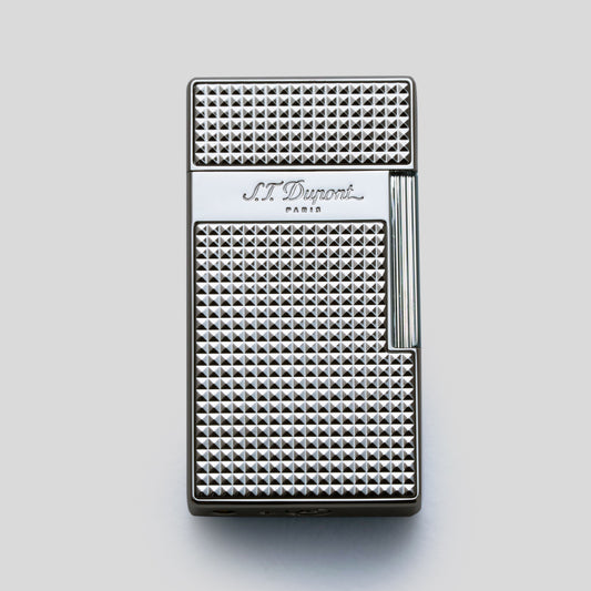 Li Biggy Diamond Head Chrome Cigar Lighter | S.T. Dupont Accessory | Cigar Lighter | Migratory HK | 雪茄香港 | Cigar HK