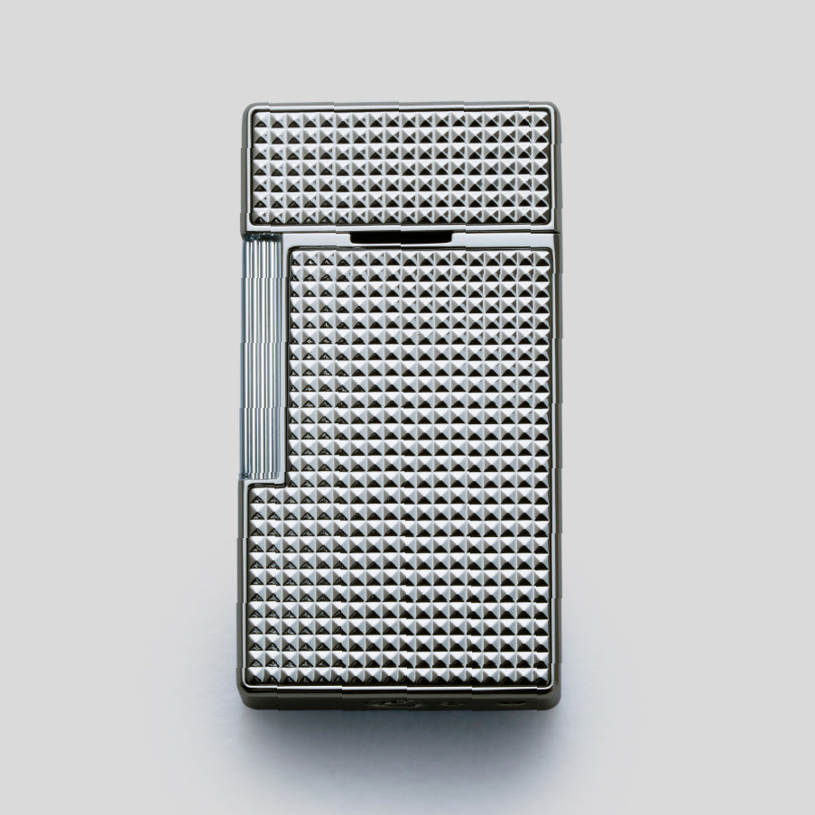Li Biggy Diamond Head Chrome Cigar Lighter | S.T. Dupont Accessory | Cigar Lighter | Migratory HK | 雪茄香港 | Cigar HK