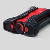 Li DEFI Xxtreme Black & Mat Red Cigar Lighter | S.T. Dupont Accessory | Cigar Lighter | Migratory HK | 雪茄香港 | Cigar HK