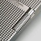 Li LE Grand Cling Diamond Head Silver Lighter | S.T. Dupont Accessory | Cigar Lighter | Migratory HK | 雪茄香港 | Cigar HK