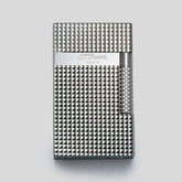 Li LE Grand Cling Diamond Head Silver Lighter | S.T. Dupont Accessory | Cigar Lighter | Migratory HK | 雪茄香港 | Cigar HK