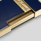 Li Slimmy Blue Lacquer / Golden Cigar Lighter | S.T. Dupont Accessory | Cigar Lighter | Migratory HK | 雪茄香港 | Cigar HK