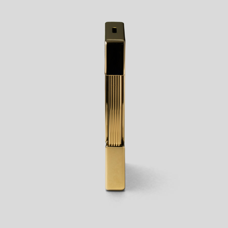 Li Slimmy Blue Lacquer / Golden Cigar Lighter | S.T. Dupont Accessory | Cigar Lighter | Migratory HK | 雪茄香港 | Cigar HK
