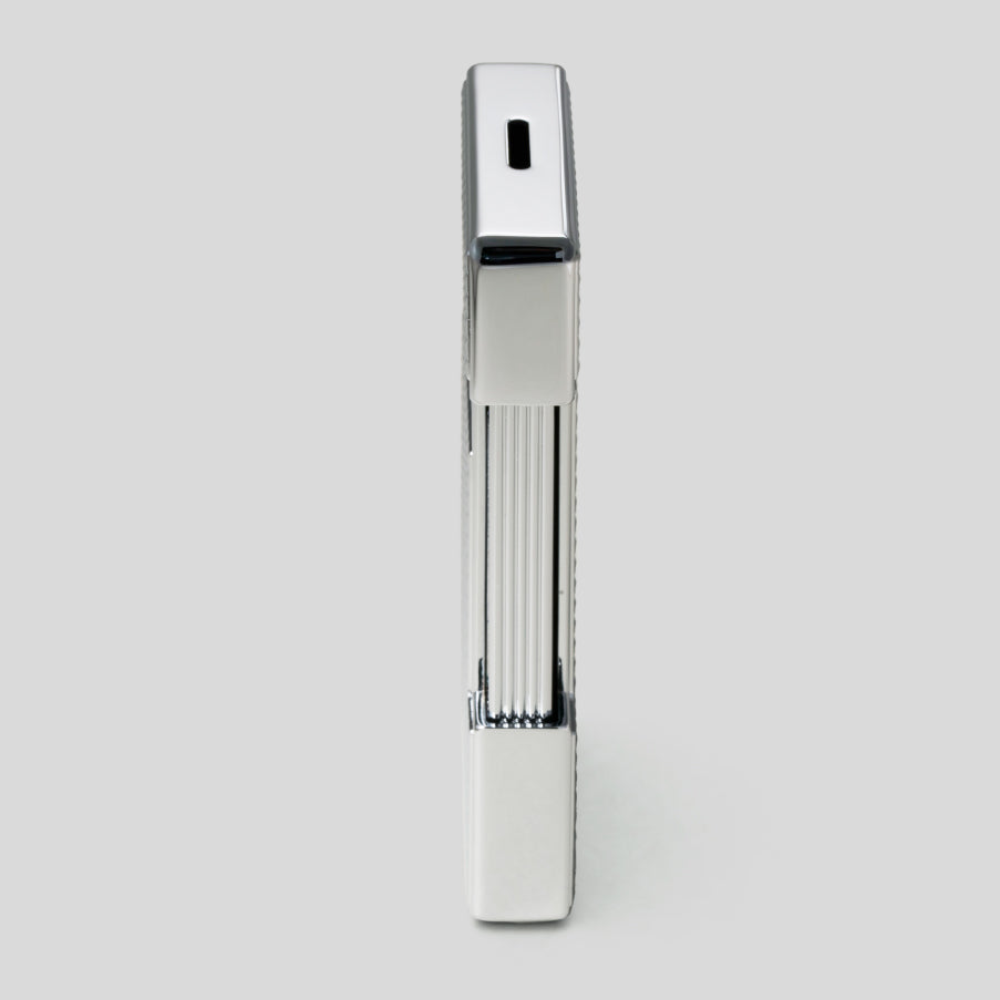 Li Slimmy Diamond Head Chrome Cigar Lighter | S.T. Dupont Accessory | Cigar Lighter | Migratory HK | 雪茄香港 | Cigar HK