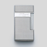 Li Slimmy Diamond Head Chrome Cigar Lighter | S.T. Dupont Accessory | Cigar Lighter | Migratory HK | 雪茄香港 | Cigar HK