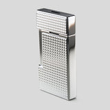 Li Slimmy Diamond Head Chrome Cigar Lighter | S.T. Dupont Accessory | Cigar Lighter | Migratory HK | 雪茄香港 | Cigar HK