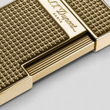 Li Slimmy Diamond Head Golden Cigar Lighter