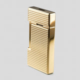 Li Slimmy Diamond Head Golden Cigar Lighter