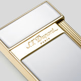 Li Slimmy White Lacquer / Golden Cigar Lighter | S.T. Dupont Accessory | Cigar Lighter | Migratory HK | 雪茄香港 | Cigar HK