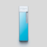Li Twiggy Lightblue Lacquer / Chrome Cigar Lighter | S.T. Dupont Accessory | Cigar Lighter | Migratory HK | 雪茄香港 | Cigar HK