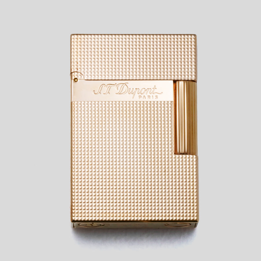 Ligne Line 2 Small Microdiam Rose Gold Lighter | S.T. Dupont Accessory | Cigar Lighter | Migratory HK | 雪茄香港 | Cigar HK