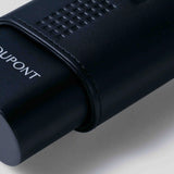 2-Cigar Behike Full Black Leather Case