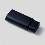 2-Cigar Behike Full Black Leather Case