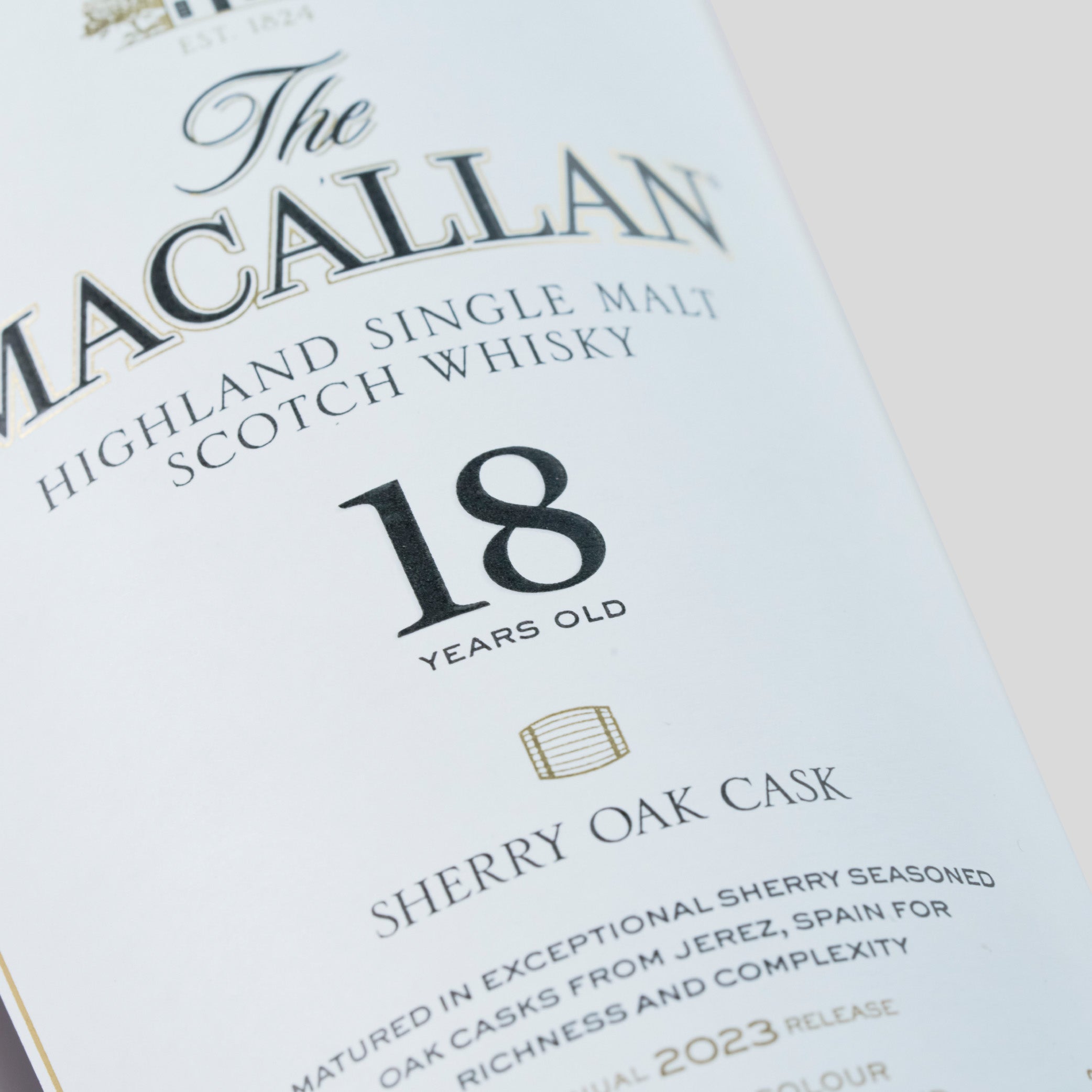 18 Years Old Sherry Oak | The Macallan | Single Malt Whisky | Migratory HK | 雪茄香港 | Cigar HK