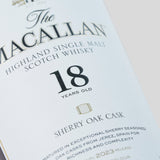18 Years Old Sherry Oak | The Macallan | Single Malt Whisky | Migratory HK | 雪茄香港 | Cigar HK
