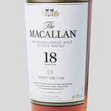 18 Years Old Sherry Oak | The Macallan | Single Malt Whisky | Migratory HK | 雪茄香港 | Cigar HK