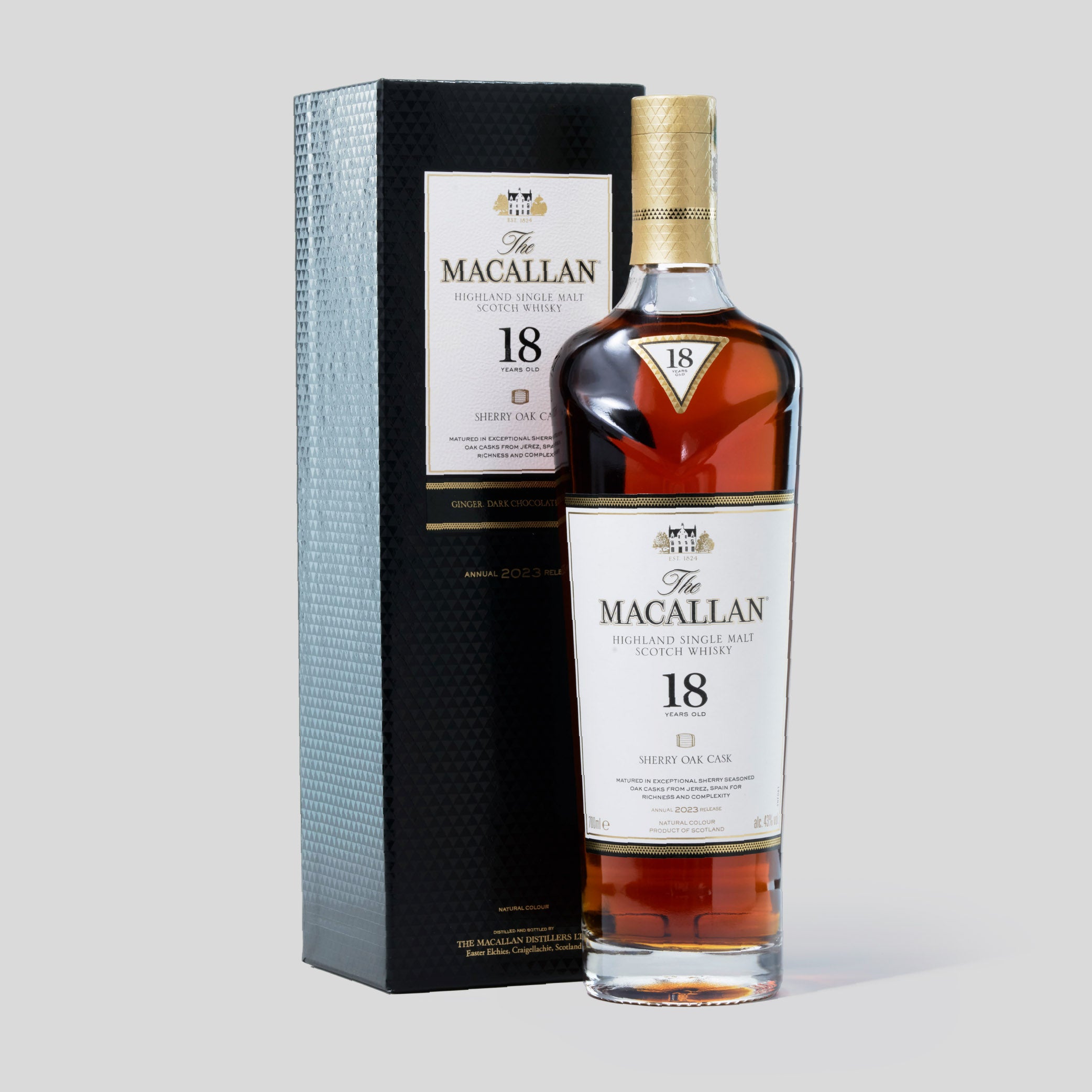 18 Years Old Sherry Oak | The Macallan | Single Malt Whisky | Migratory HK | 雪茄香港 | Cigar HK