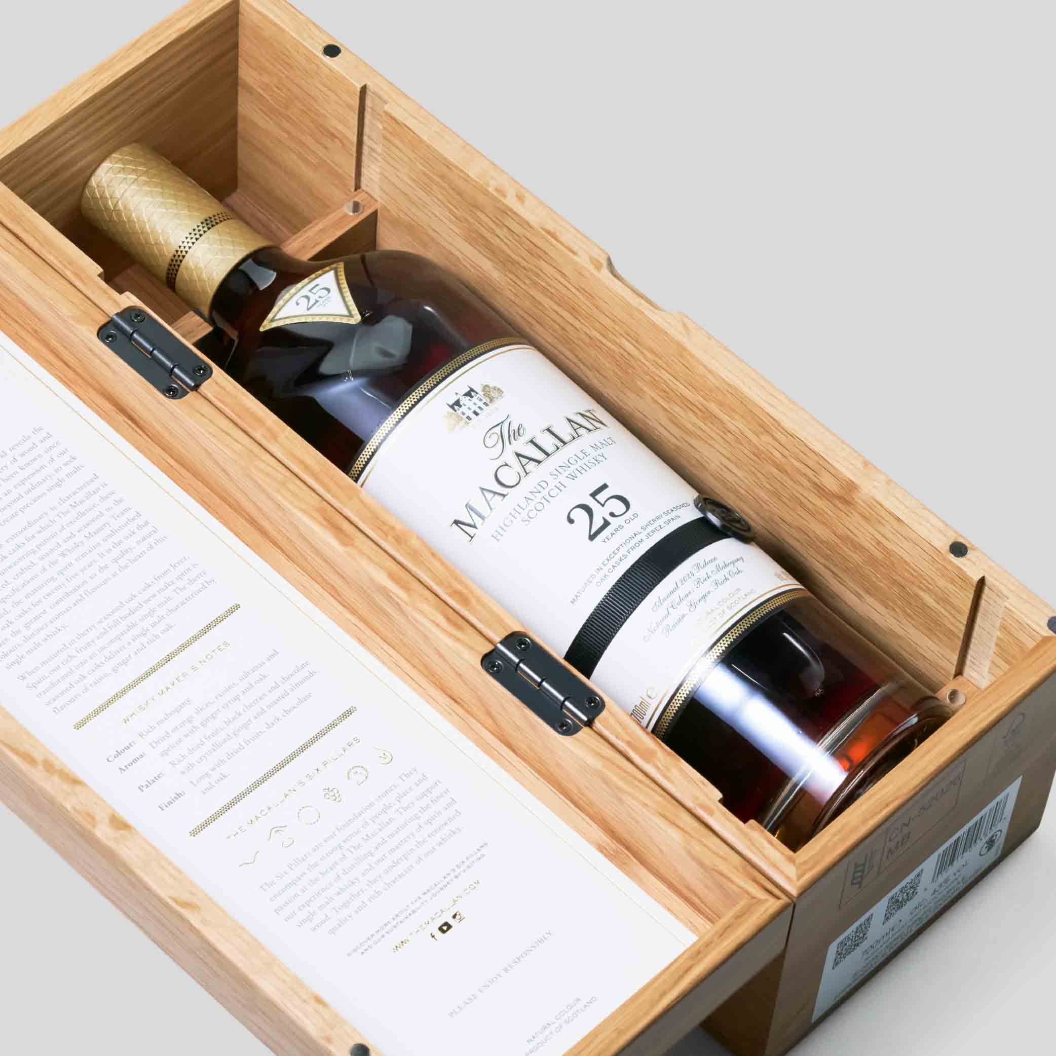 25 Years Old Sherry Oak | The Macallan | Single Malt Whisky | Migratory HK | 雪茄香港 | Cigar HK