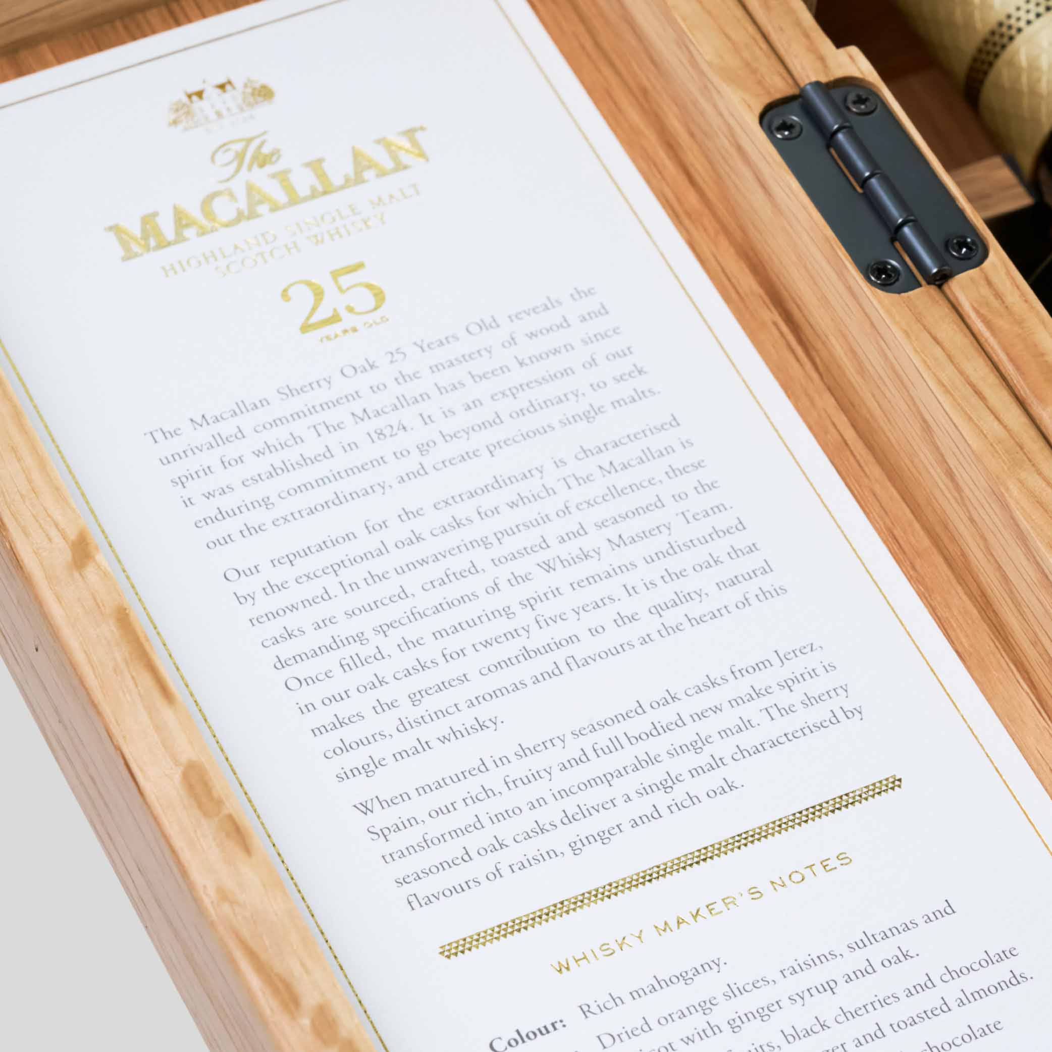 25 Years Old Sherry Oak | The Macallan | Single Malt Whisky | Migratory HK | 雪茄香港 | Cigar HK
