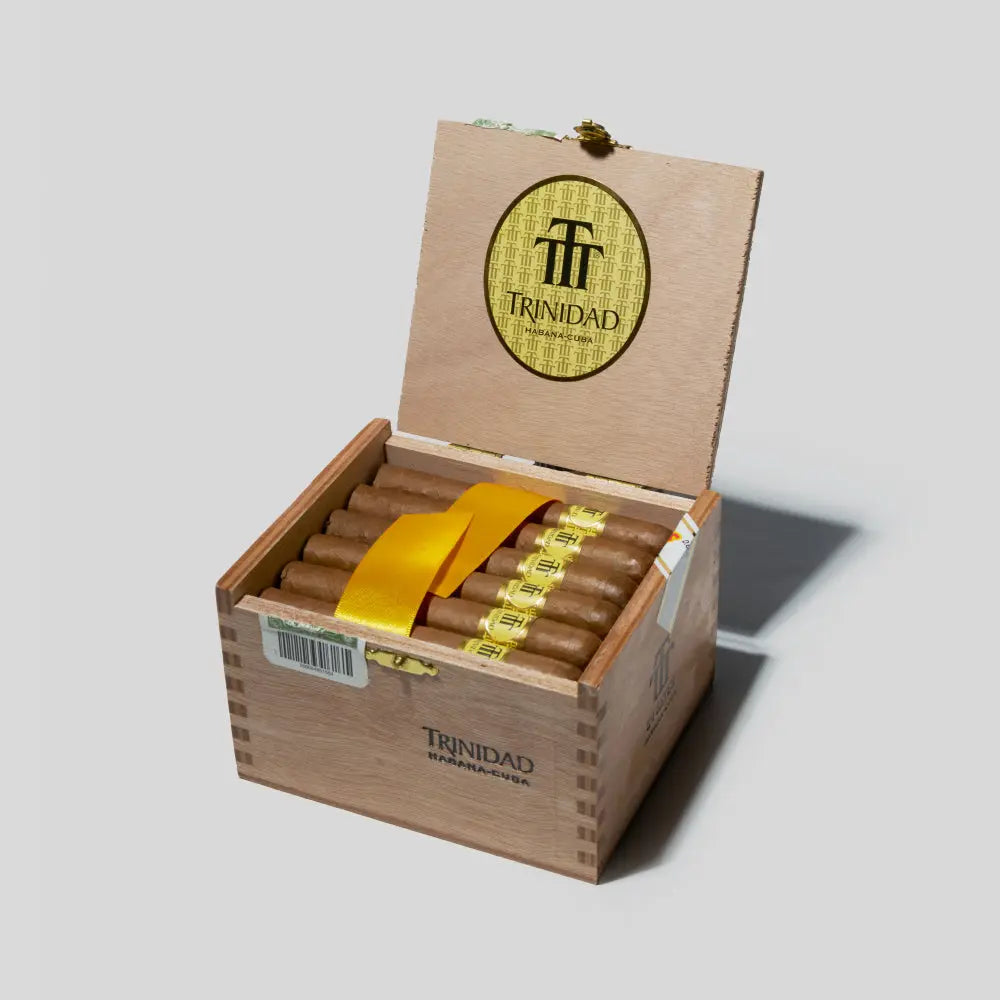 Trinidad Reyes box 24 — rare Cuba El Laguito factory medium cigar Hong Kong
