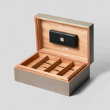 Z80 Humidor Grey Oak/Cyan