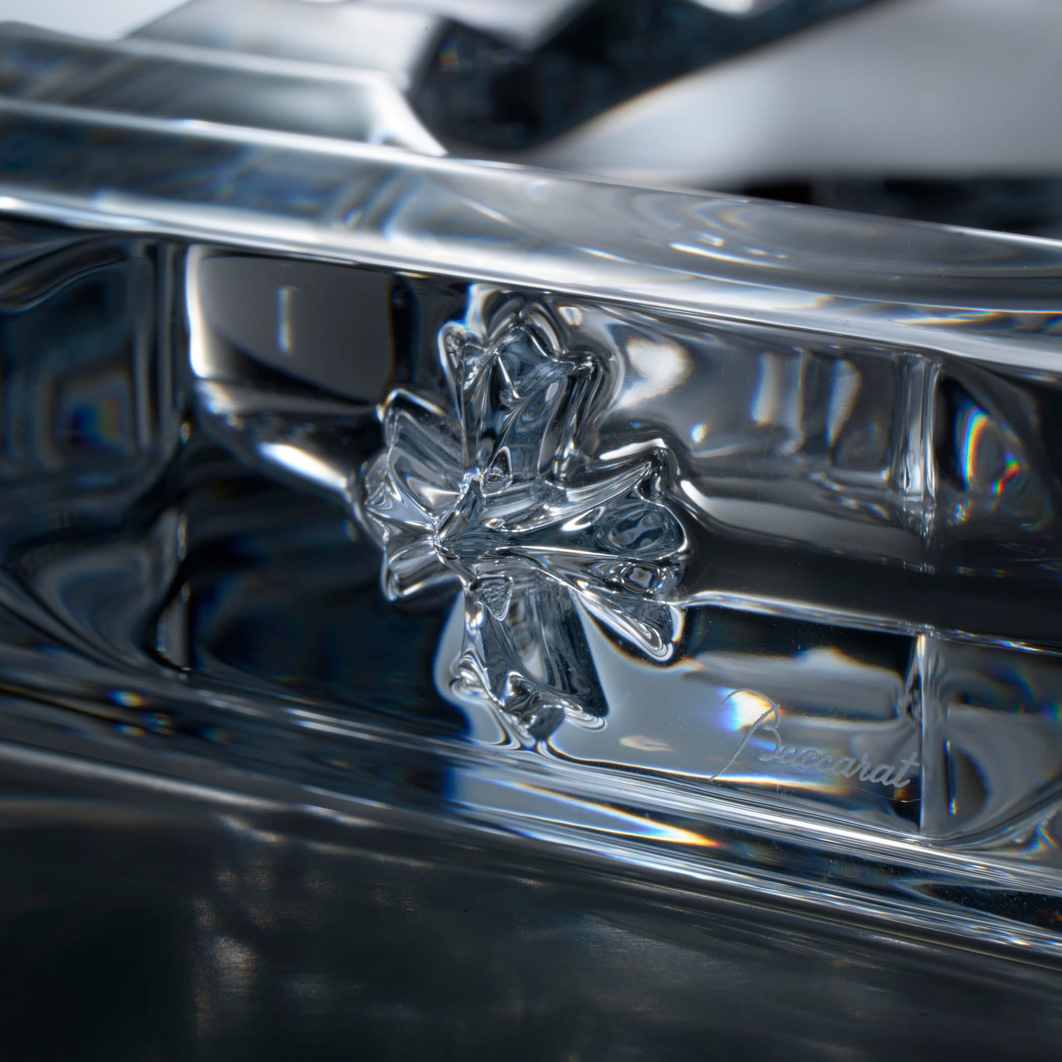 Chrome Hearts x Baccarat ashtray packaging and box detail