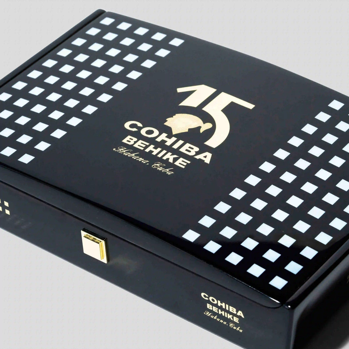 Cohiba Behike 15th Anniversary box angled view Hong Kong