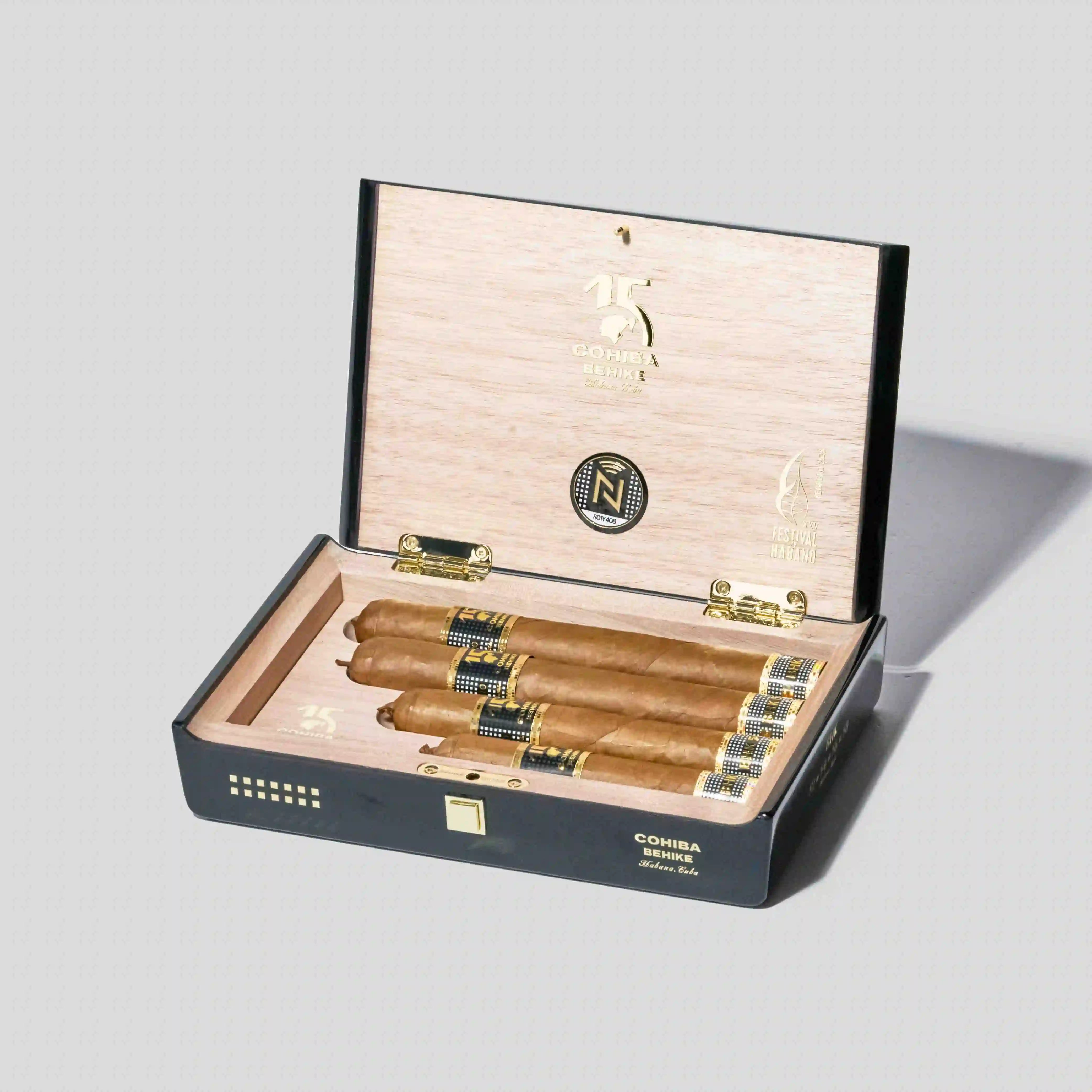 Cohiba Behike 15th Anniversary box cover Hong Kong