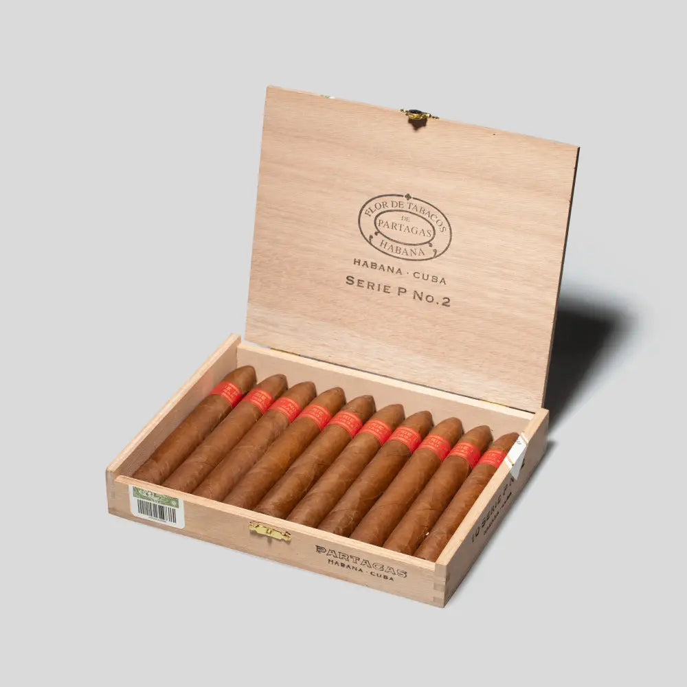Serie P No.2 | Box 10 | Partagas cigar - HK Migratory cigars