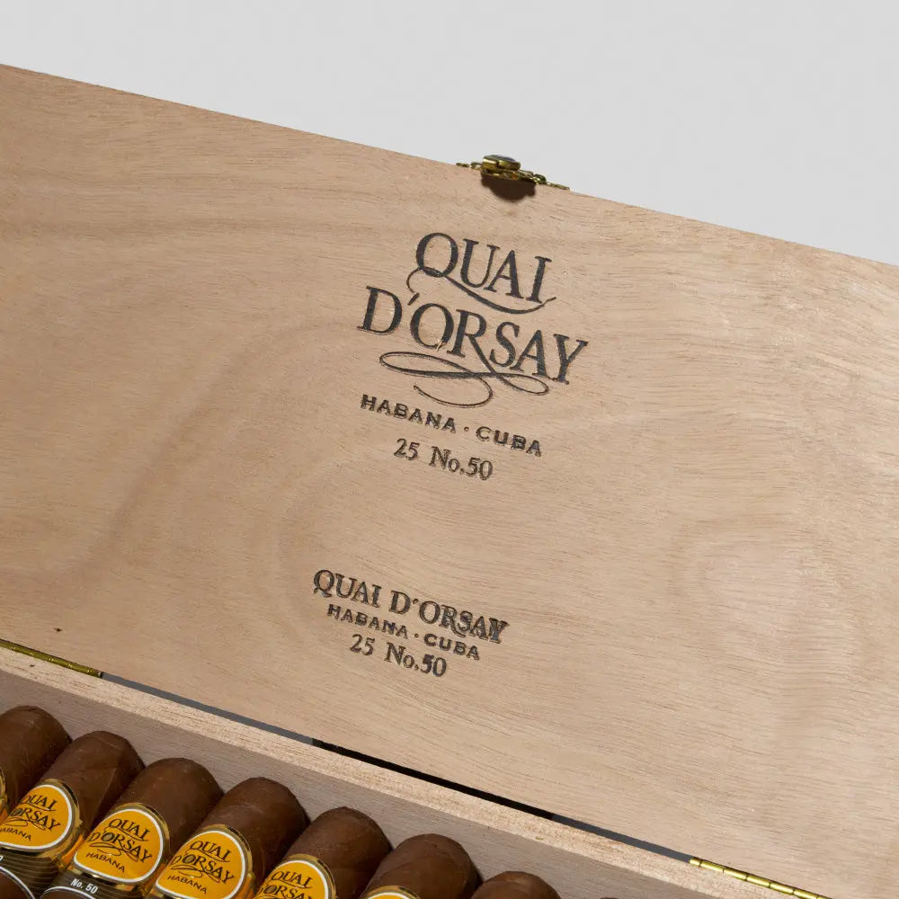 No.50 | Box 25 | Quai D'Orsay cigar - HK Migratory cigars