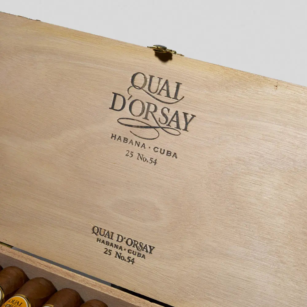 No.54 | Box 25 | Quai D'Orsay cigar - HK Migratory cigars
