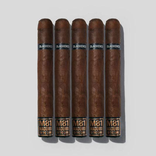 Blackened by Drew Estate Maduro to the core M81 Toro (5 Sticks)