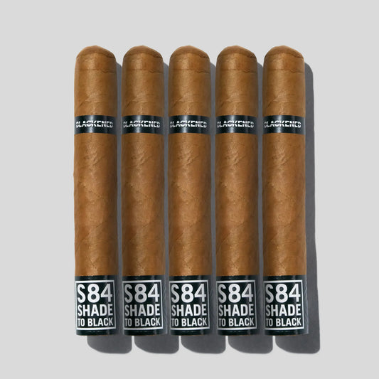 Blackened by Drew Estate Shade to Black S84 Robusto (5 Sticks)
