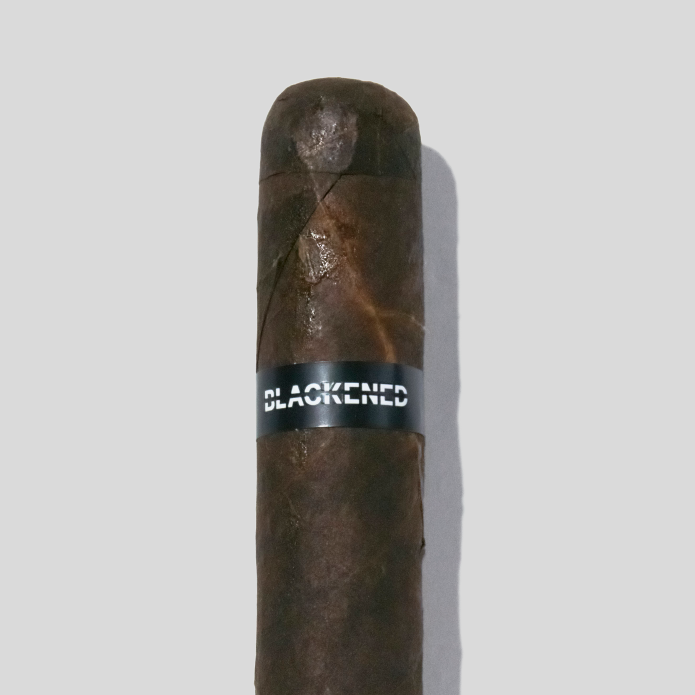 Blackened by Drew Estate Maduro to the core M81 Corona Doble