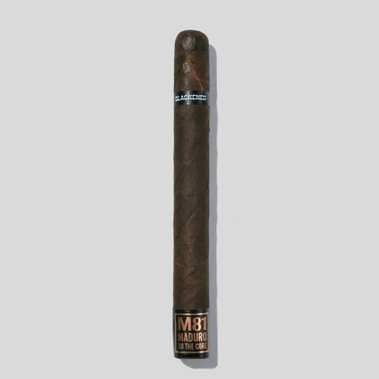 Blackened by Drew Estate Maduro to the core M81 Corona Doble
