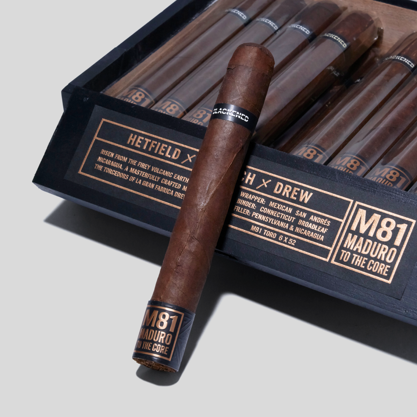 Blackened by Drew Estate Maduro to the core M81 Toro New World Cigars Online