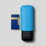 S.T. Dupont Blue Slimmy Travel Set