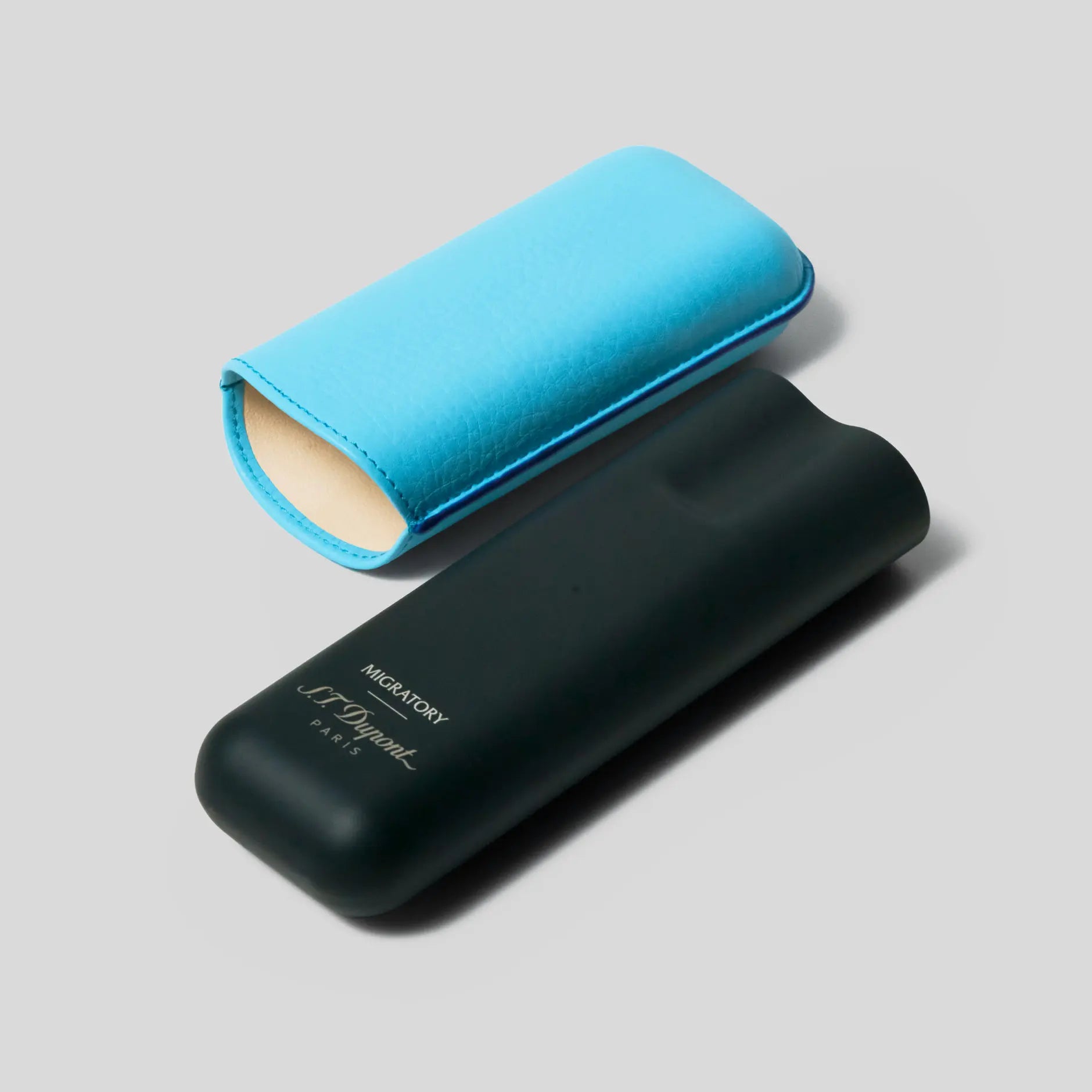 S.T. Dupont Blue Slimmy Travel Set