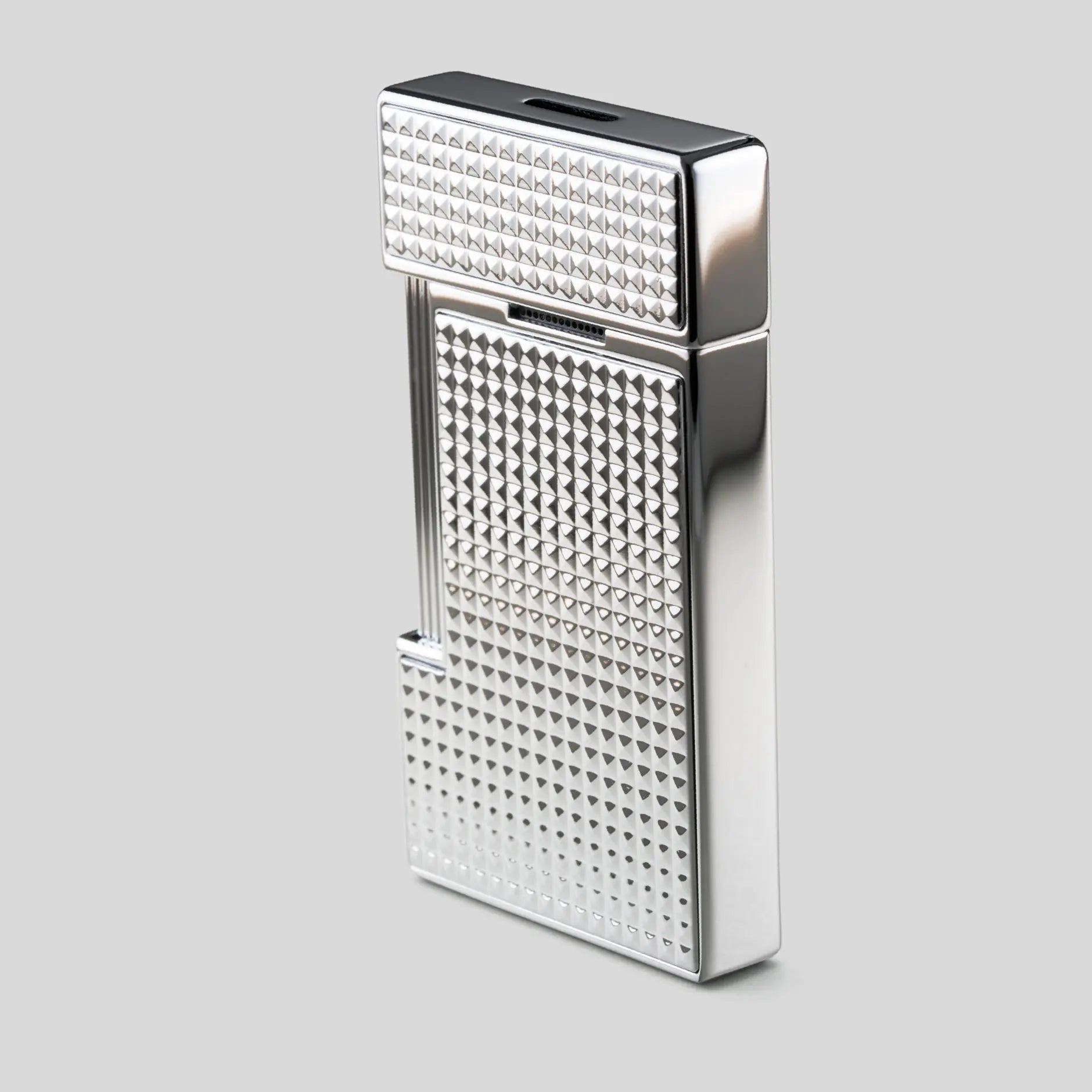 S.T. Dupont Chrome Slimmy & Cigars Set