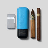 S.T. Dupont Chrome Slimmy & Cigars Set