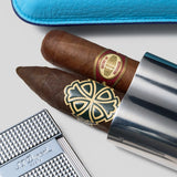 S.T. Dupont Chrome Slimmy & Cigars Set