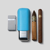 S.T. Dupont Chrome Biggy & Cigars Set