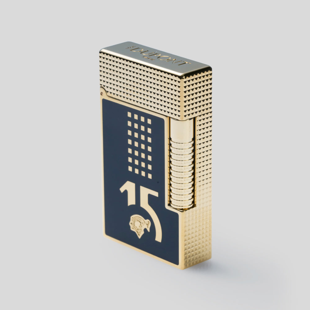 Li LE Grand Cling Behike Black / Yellow Gold Lighter