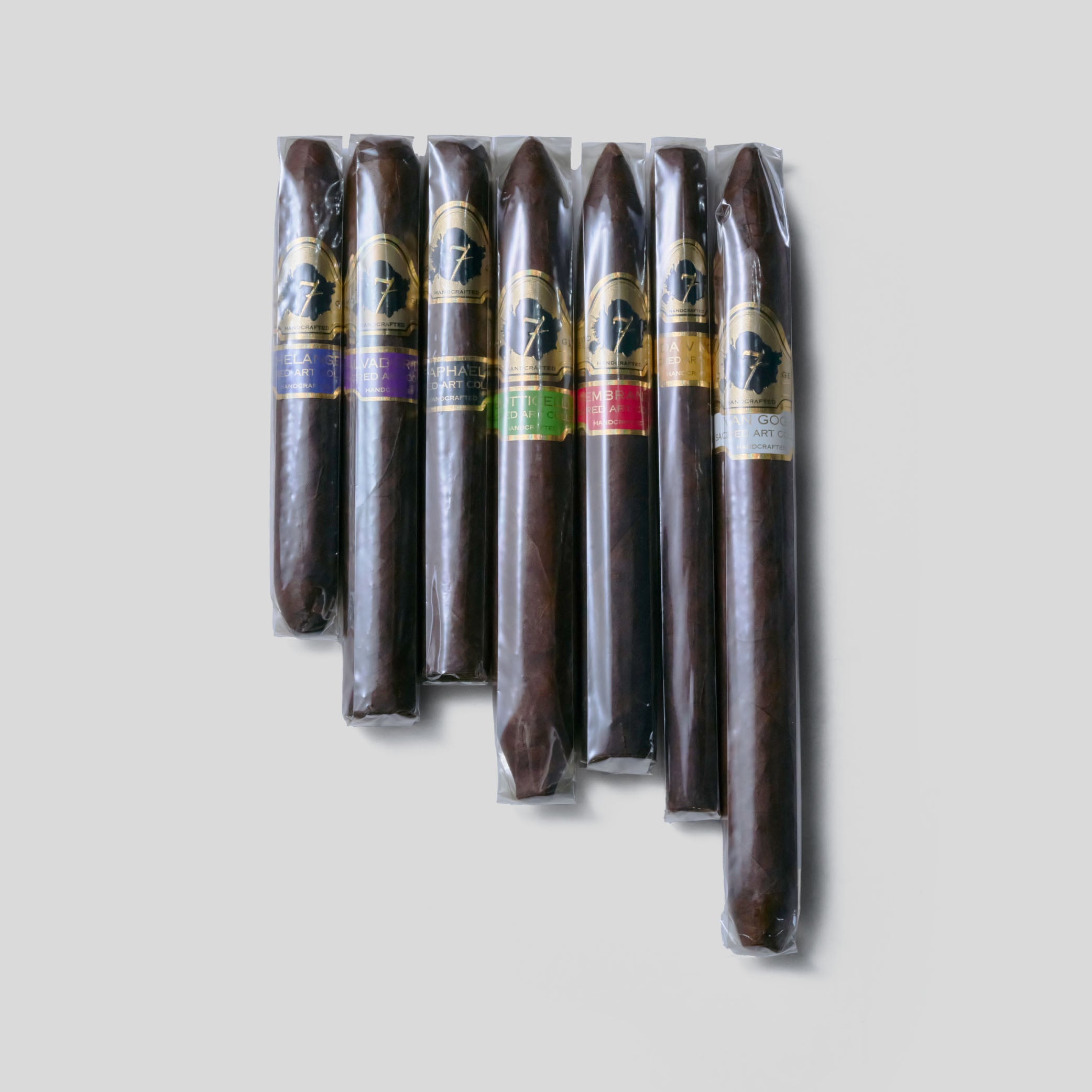 Elie Bleu Fruit Humidor - 110 Cigars (Blue) & Cigar Set